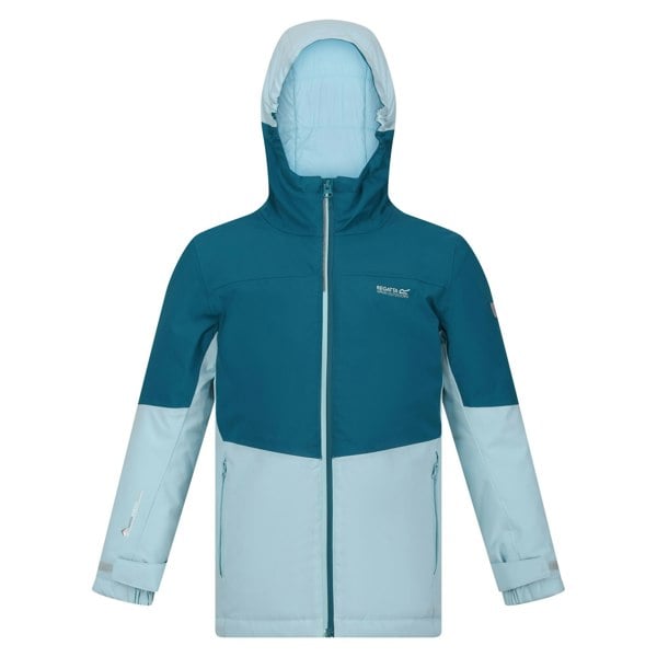 Regatta Childrens/Kids Highton IV Padded Waterproof Jacket - Gulfstream/Sea Haze