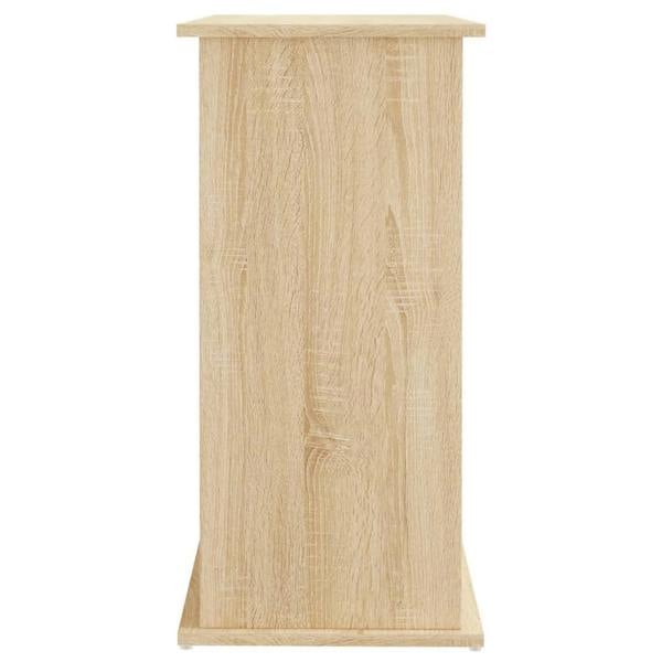 Berkfield Aquarium Stand Sonoma Oak 81x36x73 cm Engineered Wood