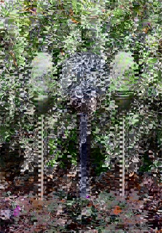 Luxform Solar Pilar Garden Spike Stainless Steel