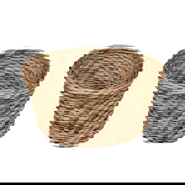 Round Wicker Tray