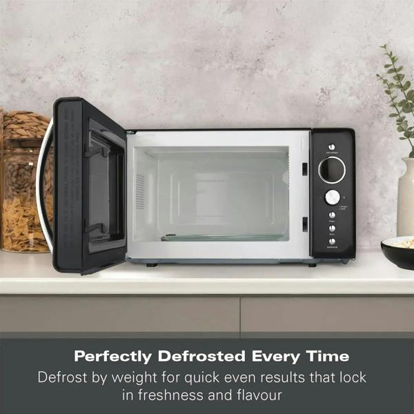 Hamilton Beach 20L Retro Black Microwave - Hamilton Beach UK