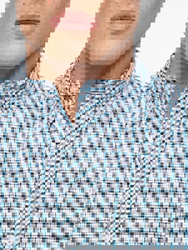 Bewley & Ritch Macrae Shirt Blue Check