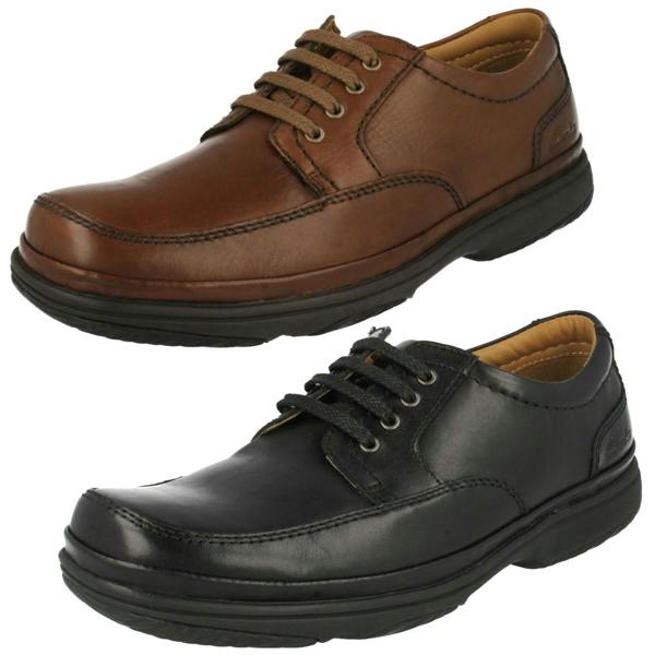 Clarks Mens Clarks Flexlight Wide Fitting Lace Up Shoe Swift Mile