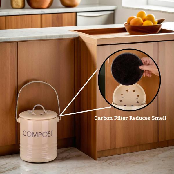 Maison by Premier Compost Bin with Handle