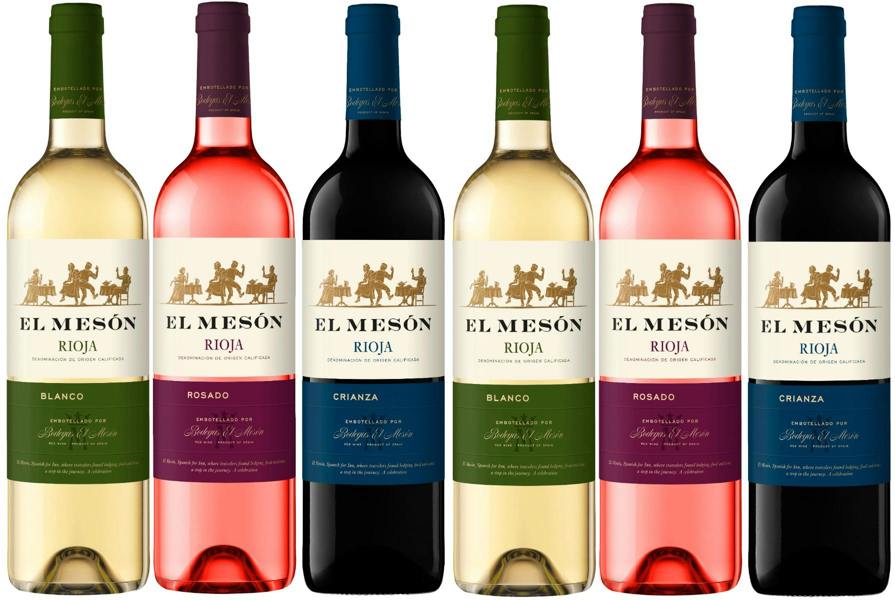 EL Meson Rioja Mixed Red White Rose Case (6 x 750ml - 13%)