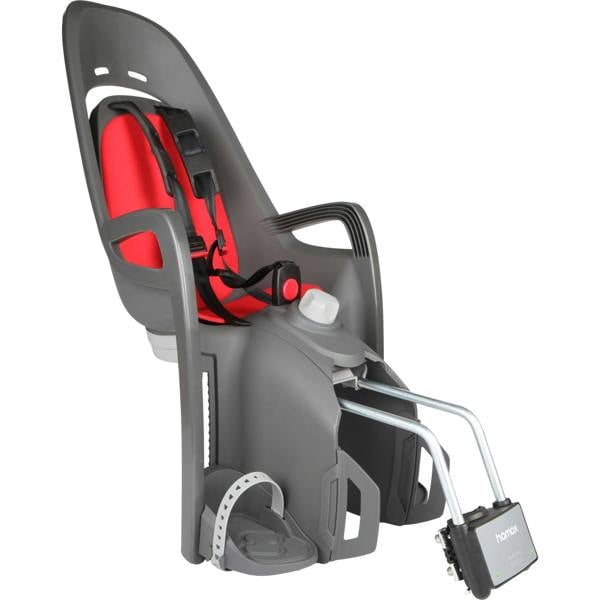 Hamax Zenith Relax Child Bike Seat - Grey/Red