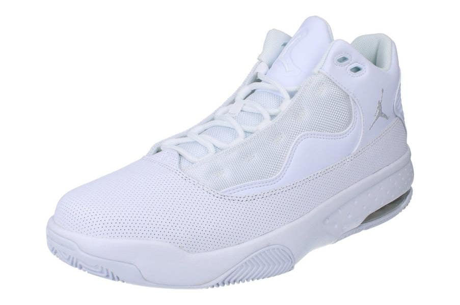 Nike Jordan Max Aura 2 Mens Basketball Trainers Ck6636  101 - White White White 101 - Photo 0