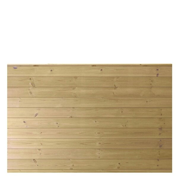 Premier Garden Supplies Ultimate Tongue & Groove Horizontal Boards Fence Panel - 4 Pack H: 4ft x W: 6ft (182.8cm) - Wood - Pressure Treated (Tanalised)