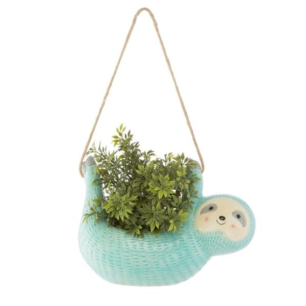 Seymour Sloth Hanging Planter