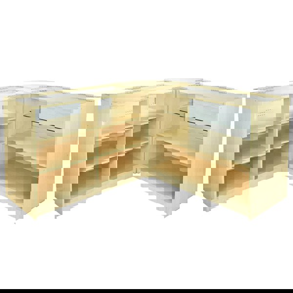 Monstershop Virgo Maple Shop Counter & Retail Display Set