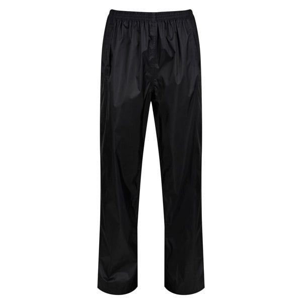 Regatta Women's Packaway Rain Trousers - Black