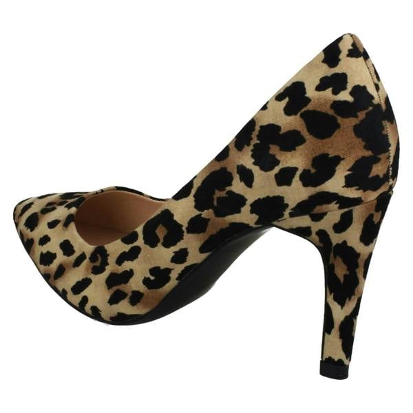 Anne Michelle Ladies Anne Michelle High Heel Pointed Toe Court Shoes