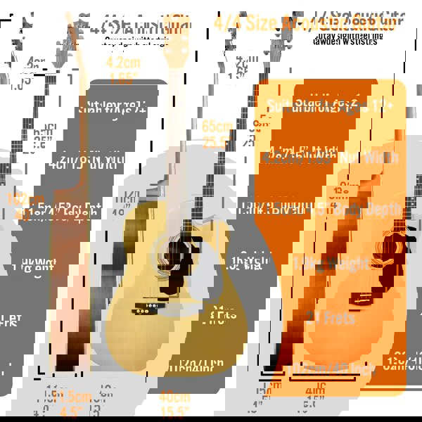 MX Cutaway Acoustic Guitar Pack#Colour_Natural