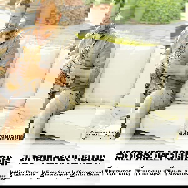 Three-seater Rattan Sofa