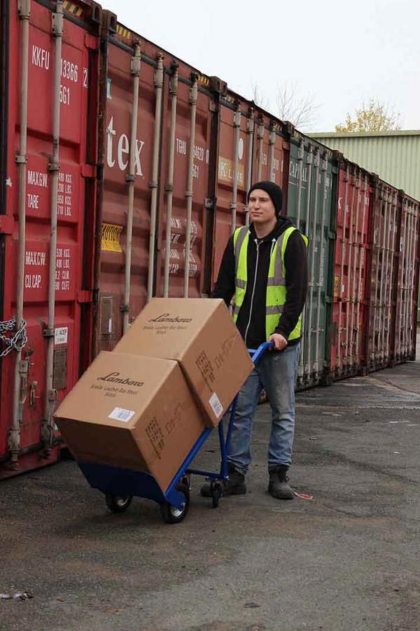 Bristol Tool Company 1894 3 in 1 Heavy Duty Folding Solid Wheel Sack Truck, Easy Switch Configurations, Solid Wheels, Steel Framework, 200kg Capacity