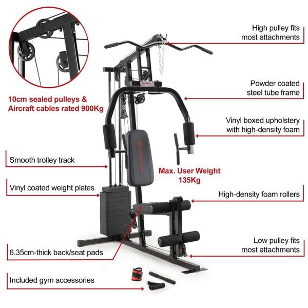 Marcy Multigym 61KG Resistance - MKM81030