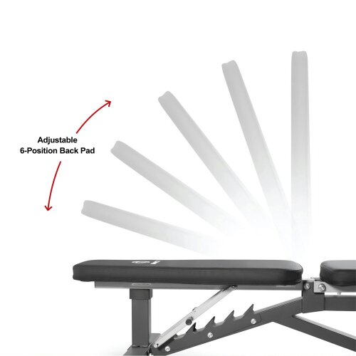 Marcy SB8062 Light Commercial Bench Adjustable Seat Back Rest