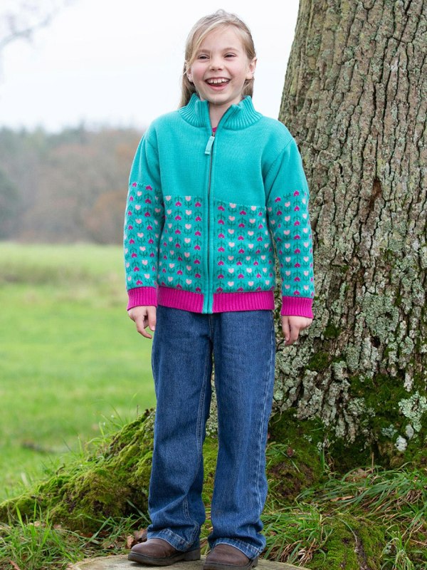 Kite Girls Organic Hygge Jacket Flower Fable