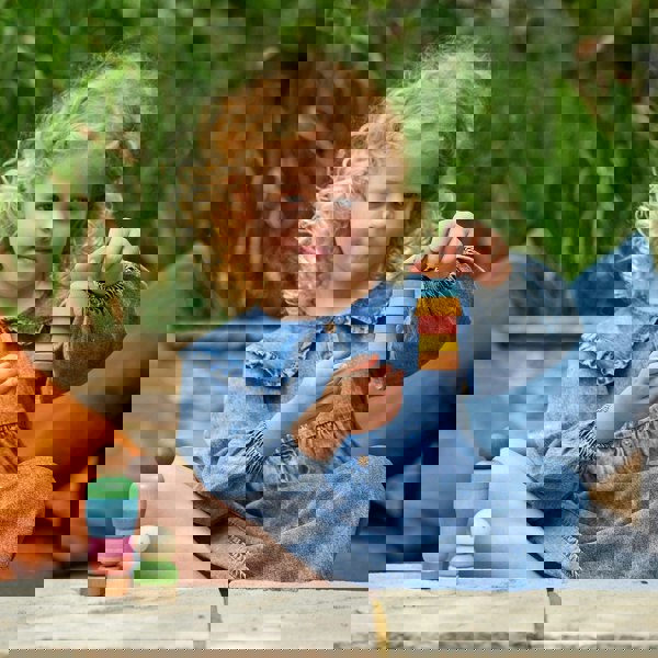 tickit Rainbow Wooden Community People