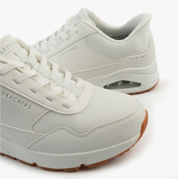 Skechers UNO - BANKSIA Mens Trainers White