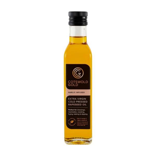 Cotswold Gold Garlic Infused Rapeseed Oil (250ml)
