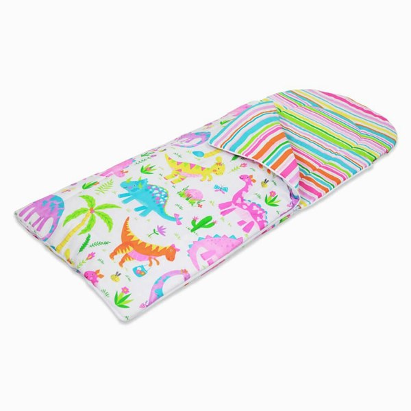 Happy Linen Company Daisy Dinosaur Sleeping Bag