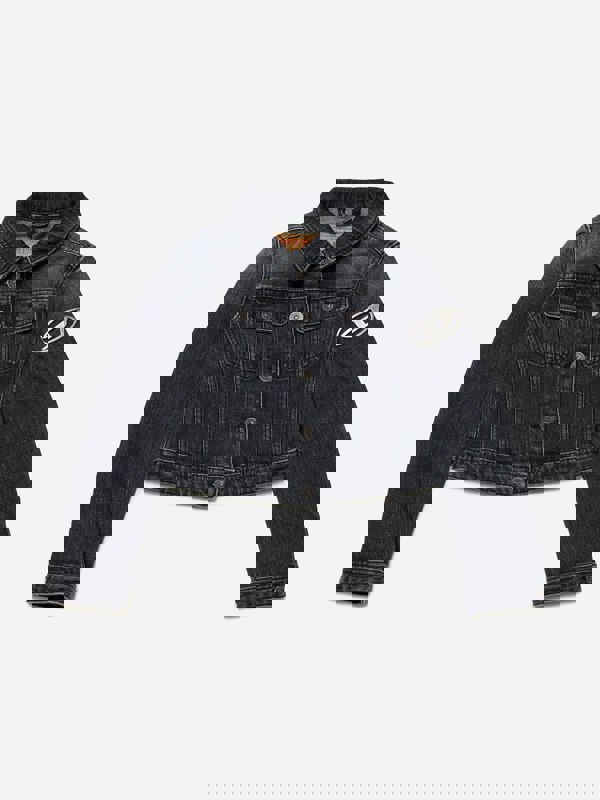 Diesel Girls Denim Jacket in Black