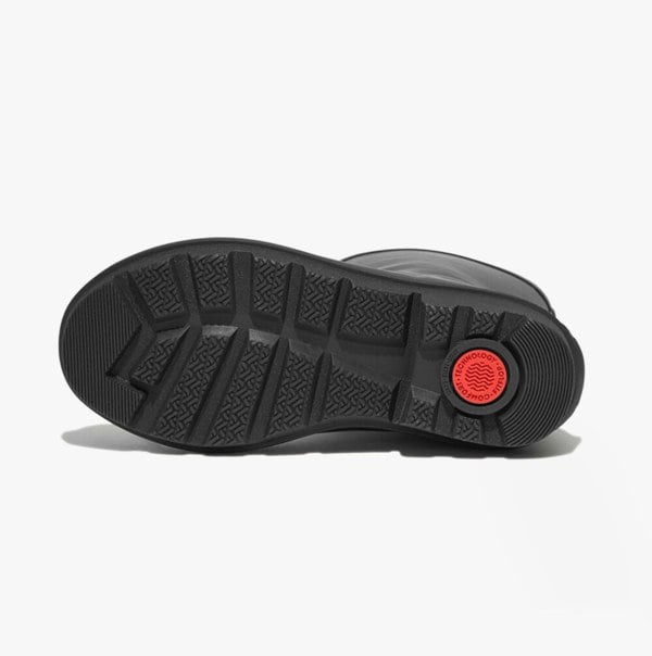 FitFlop WONDERWELLY Kids Rain Boots Black