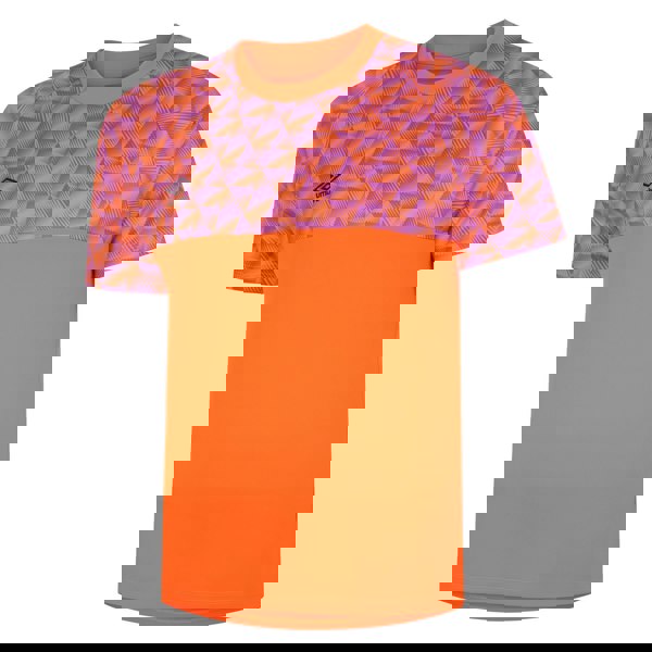 Umbro Mens Flux Goalkeeper Jersey - Shocking Orange/Purple Cactus