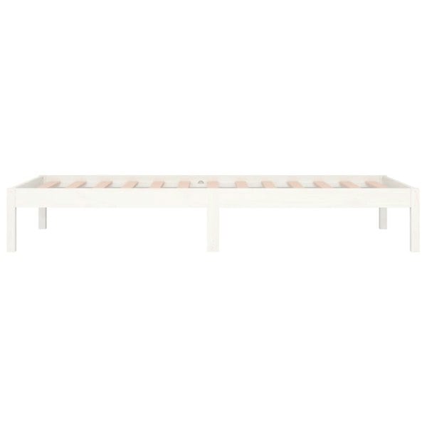 Berkfield Day Bed White 90x200 cm Solid Wood Pine