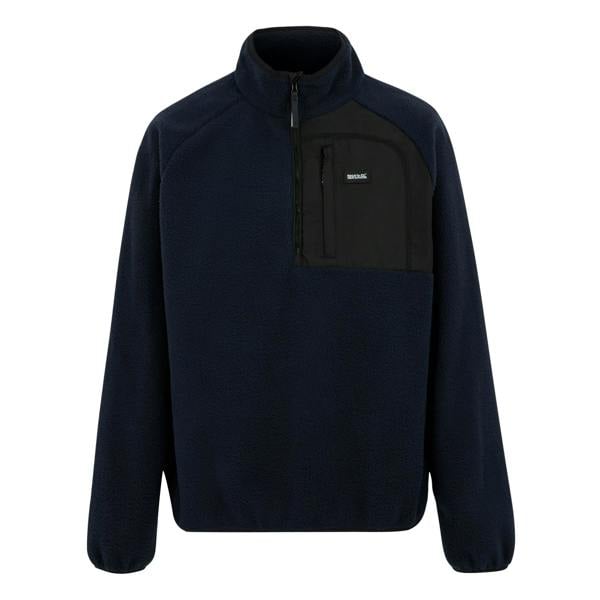 Regatta Mens Frankie Borg Fleece Jacket - Black