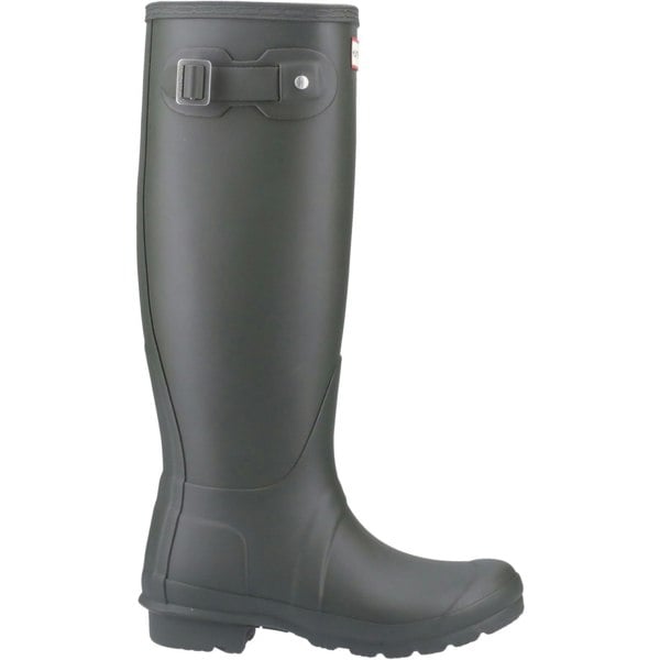 Hunter Original Tall Rubber Women's Wellington Boots - Dark Olive