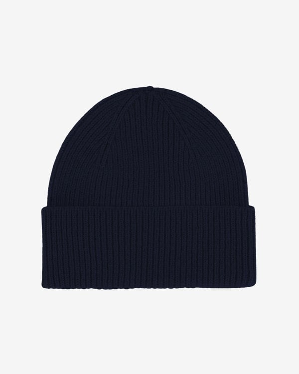 Colorful Standard Merino Wool Beanie - Navy Blue