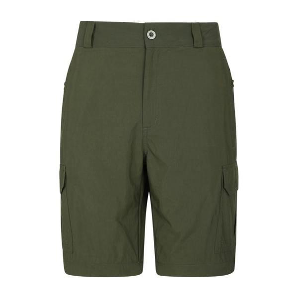 Mountain Warehouse Mens Explore Cargo Shorts - Green - 