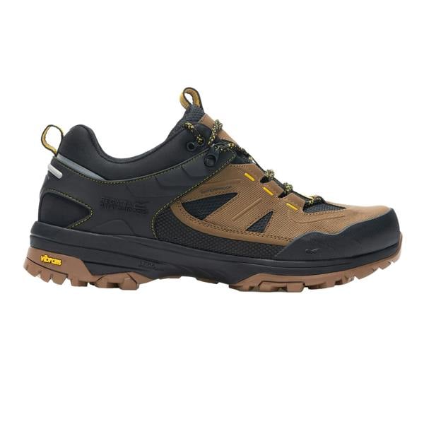Regatta Mens Regen Low Walking Boots - Nut Brown/Gold Flake - 
