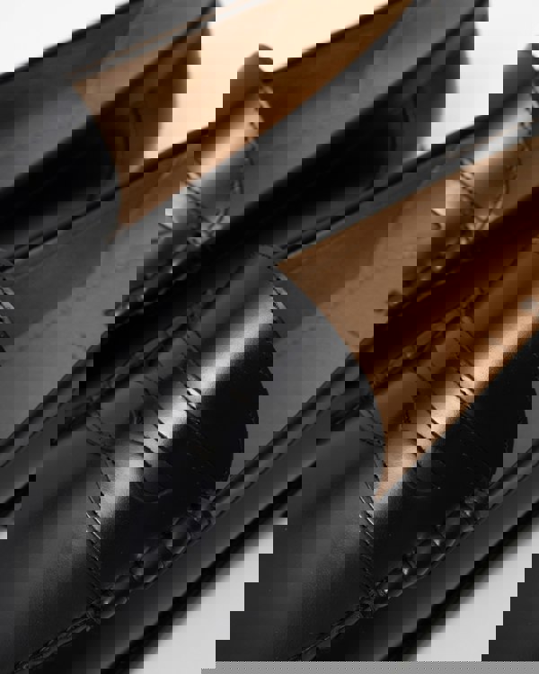 BOSS Orange Tevan Mocc Bo Loafers close up detail