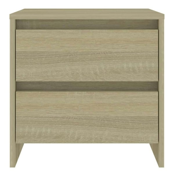 Berkfield Bedside Cabinets 2 pcs Sonoma Oak 45x34.5x44.5 cm Engineered Wood