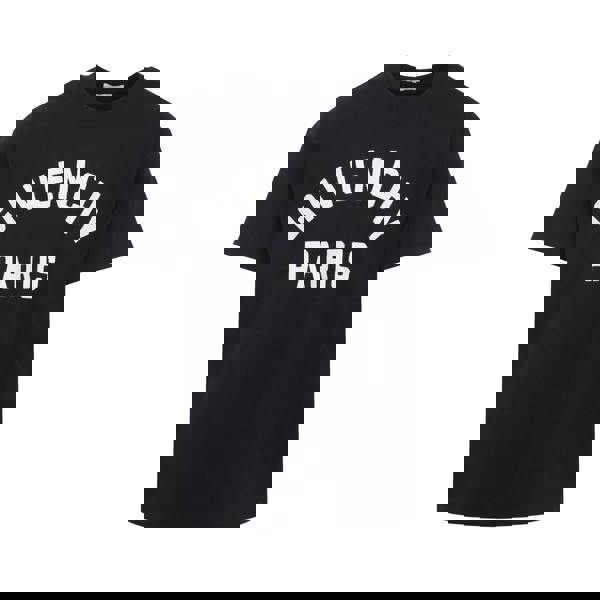 Givenchy Logo Embroidered Paris T-Shirt   in  Black