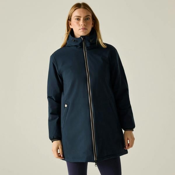 Regatta Womens/Ladies Waterproof Insulated Jacket - Navy/Black - 
