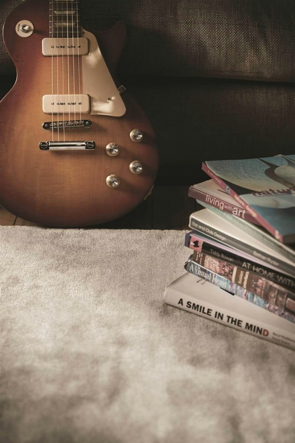 Karma Grey Solid Luxury Viscose Rug – The Rugs