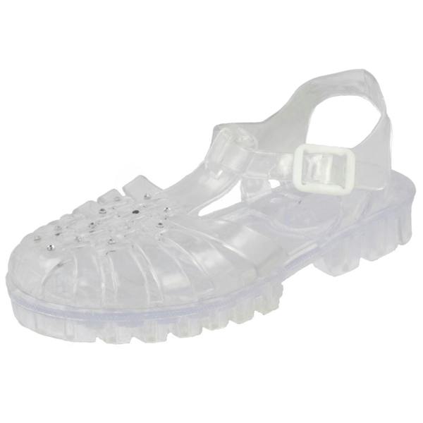 Spot On Girls Spot On Jelly Sandals With Diamante Detail