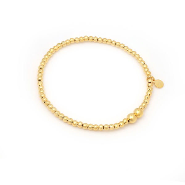Say It With Adults Ball Bracelet - Sterling Silver