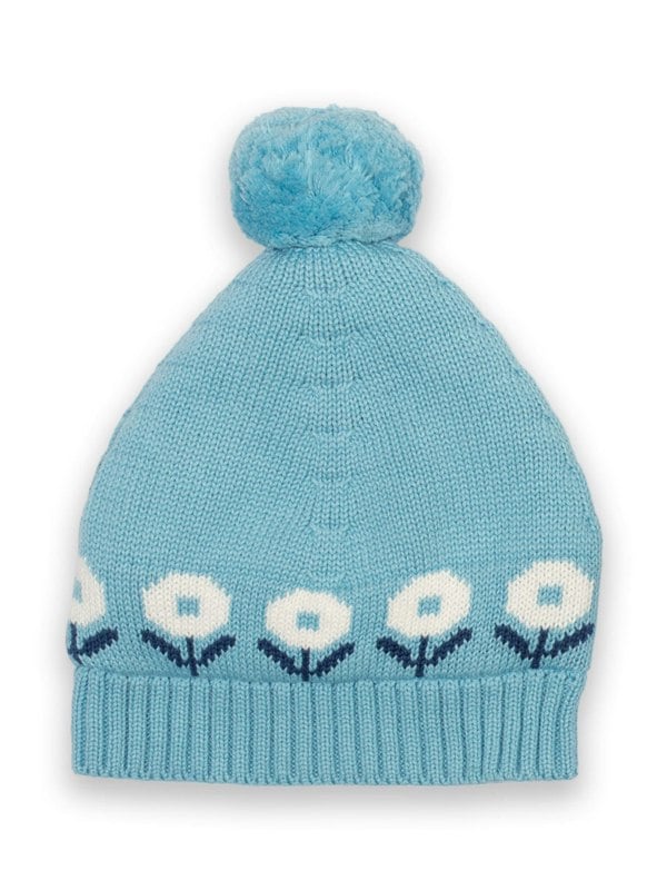Kite Girls Organic Hygge Cosy Hat Iceberg