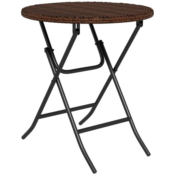 Rattan Side Table
