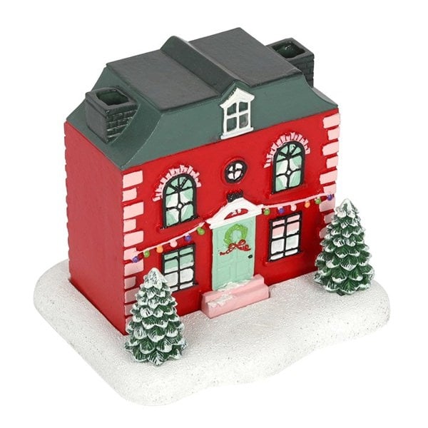 Serano Christmas House Incense Cone Burner