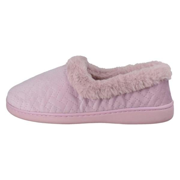 Clarks Ladies Clarks Wide Fitting Woven Quilted Slippers Twyla Star