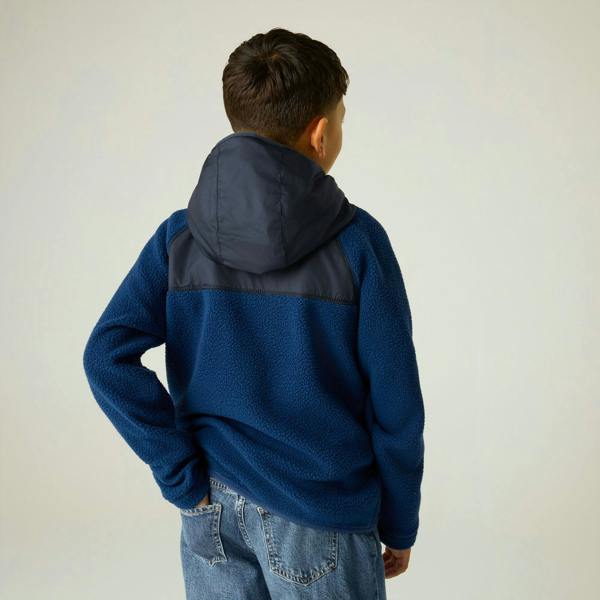 Regatta Childrens/Kids Munro Hybrid Jacket - Aviator Blue/Navy - 