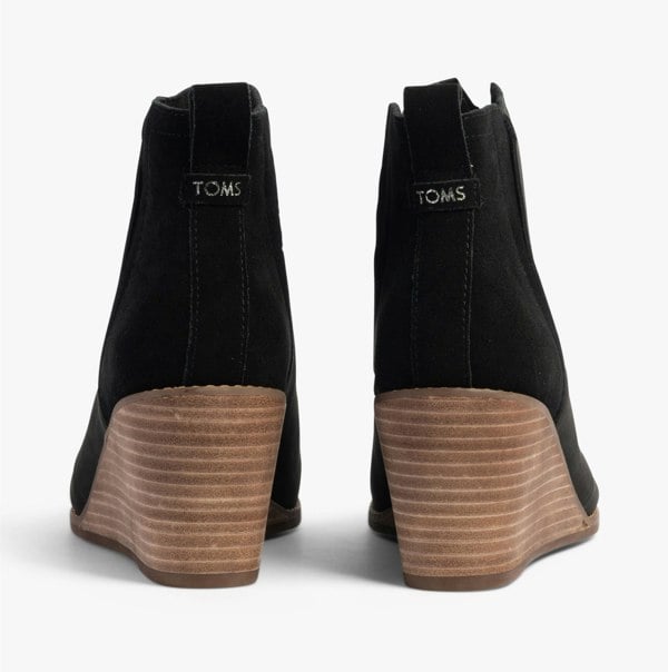 TOMS CLARE Womens Boots Black