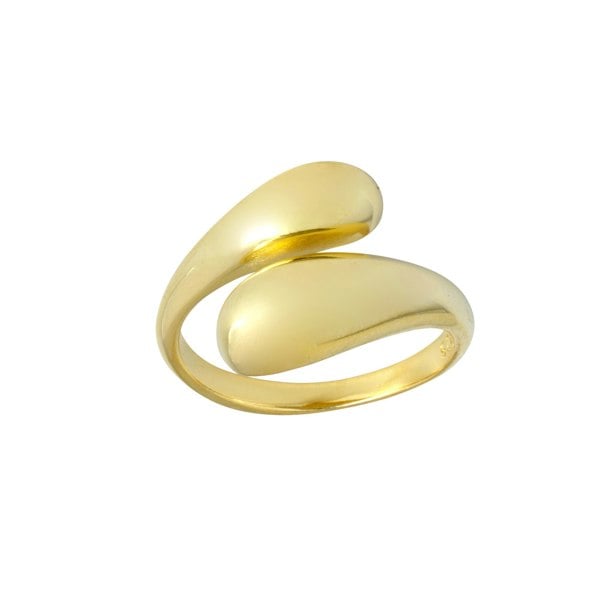 Gold Trip Open Sculptural Ring