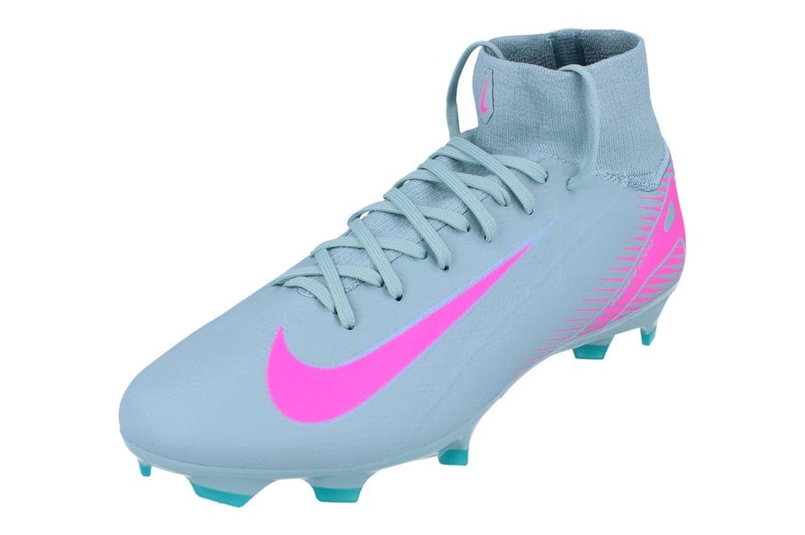 Nike Zoom Superfly 10 Pro FG Mens Football Boots Hf9433  301 - Ocean Cube Pink Blast 301 - Photo 0